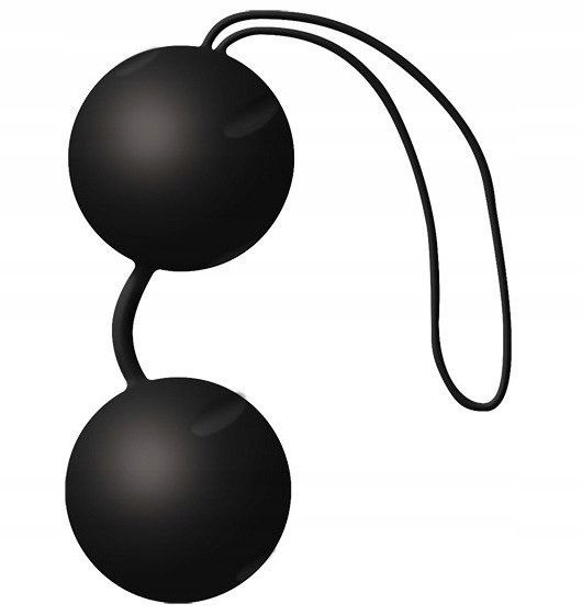 Кульки вагінальні на зчіпці з петлею Joy Division Joyballs чорні Sex Aura