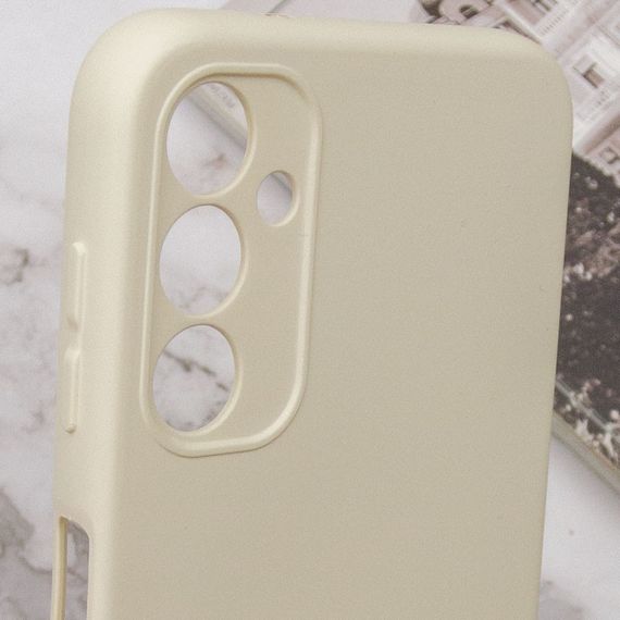 Чохол Silicone Cover Lakshmi Full Camera (A) для Samsung Galaxy M14 5G Песочный / Sand | Зображення 4