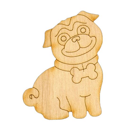 Набір дитячої творчості Розпис по дереву "Магніти-песики" РД-012 | Зображення 5