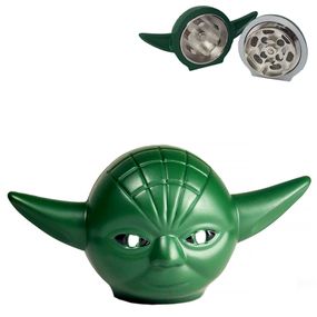 Металлический Гриндер Для Измельчения “Мастер Йода” Yoda Herb Grinder
