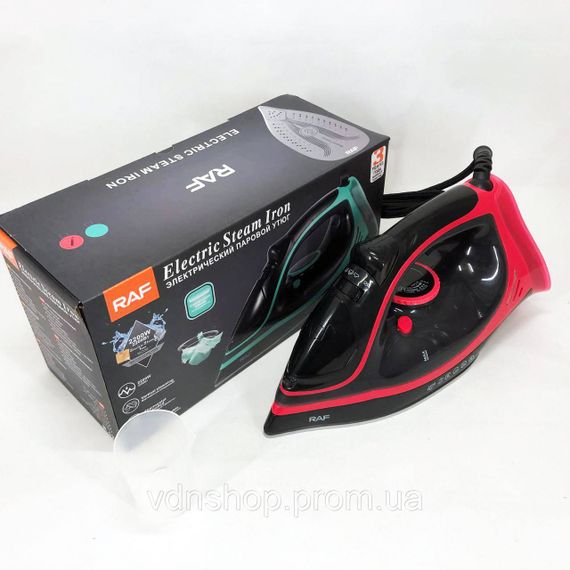 Праска для різного одягу RAF R.1250 2200 Вт, Парова праска для свіжості одягу керамічна парова PZ-91 | Зображення 8