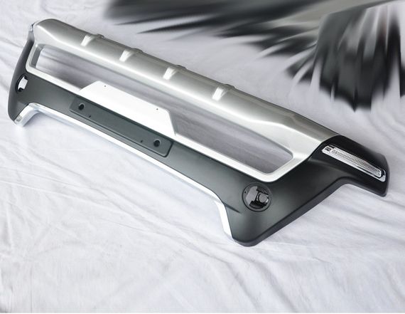 Накладка на передній бампер (2013-2015) для Toyota Rav 4 2013-2018 рр. | Зображення 3