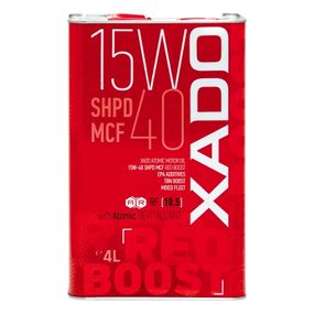 Моторна олива XADO SHPD MCF Red Boost 15W-40 4л.