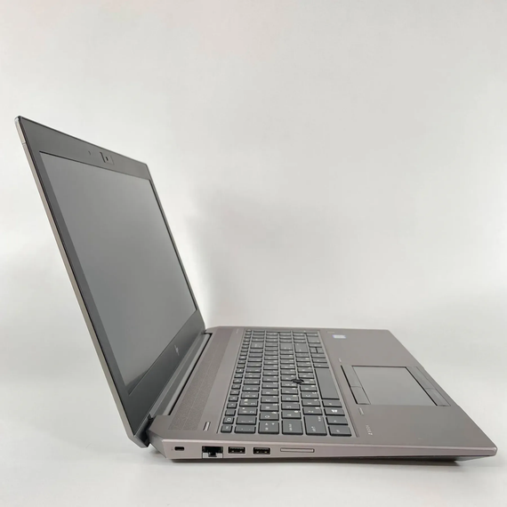 Мобільна робоча станція Б-клас HP zBook 15 G6 / 15.6" (1920x1080) IPS / Intel Core i7-9850H (6 (12) ядер по 2.6 - 4.6 GHz) / 32 GB DDR4 / 128 GB SSD + 500 GB HDD / nVidia Quadro T1000, 4 GB GDDR5, 128-bit / Fingerprint / WebCam / HDMI б/в + Подарунок | Зображення 4
