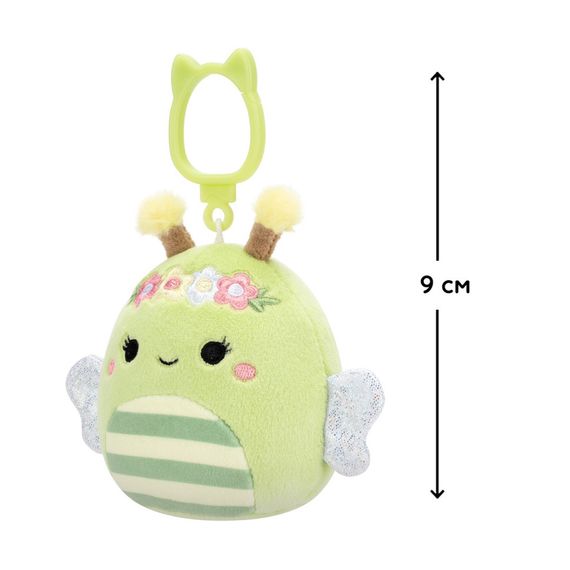 М'яка іграшка на кліпсі Бджілка Сібіл Squishmallows SQCP00460, 9 см | Зображення 6