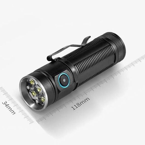 Ручний ліхтарик W5184-6XHP360, Супер яскравий ліхтарик, Суперпотужний пошуковий ручний ліхтар тактичний | Зображення 2