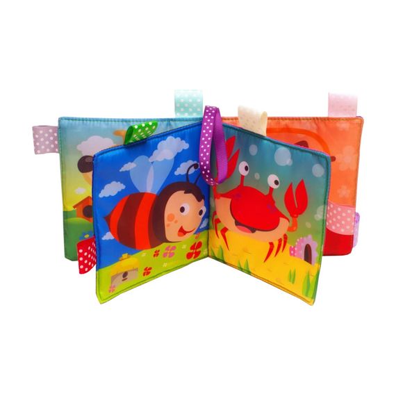 Мягкая книжка-пищалка " Кто где живет" Книжковий хмарочос 403808 | Зображення 1