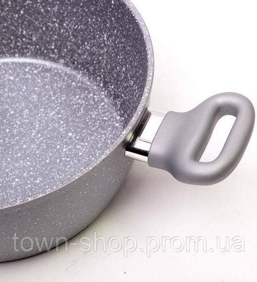 Кастрюля Kamille Grey Gotland 4л с гранитным антипригарным покрытием KM-4281GR | Зображення 3