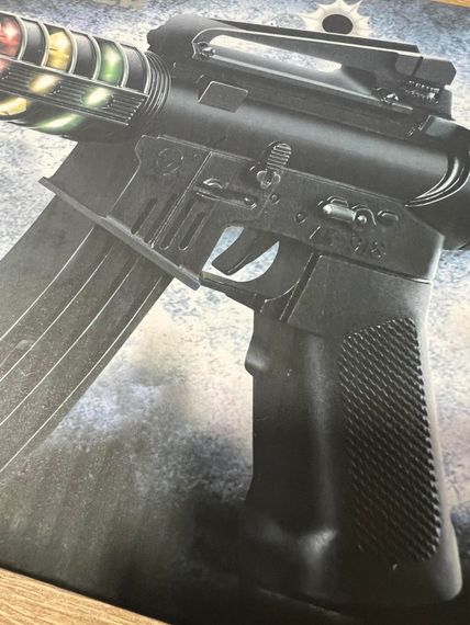 Іграшка автомат Ак-918 зі світловими та звуковими ефектами | Зображення 7