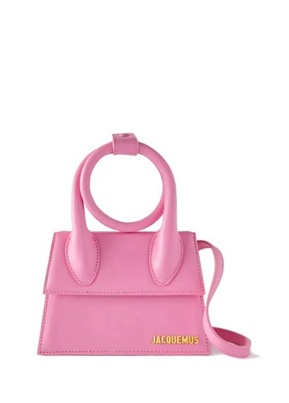 Сумка Jacquemus Le Chiquito Noeud Pastel Pink 180x70x135 мм