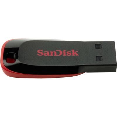 USB флеш накопичувач SanDisk 128GB Cruzer Blade USB 2.0 (SDCZ50-128G-B35) | Зображення 1
