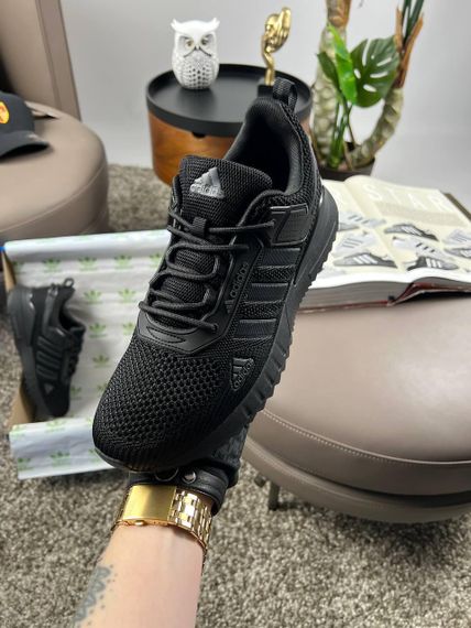 Чоловічі кросівки Climacool All Black  весна / літо / осінь A4065 46 29.5-30 см | Зображення 3