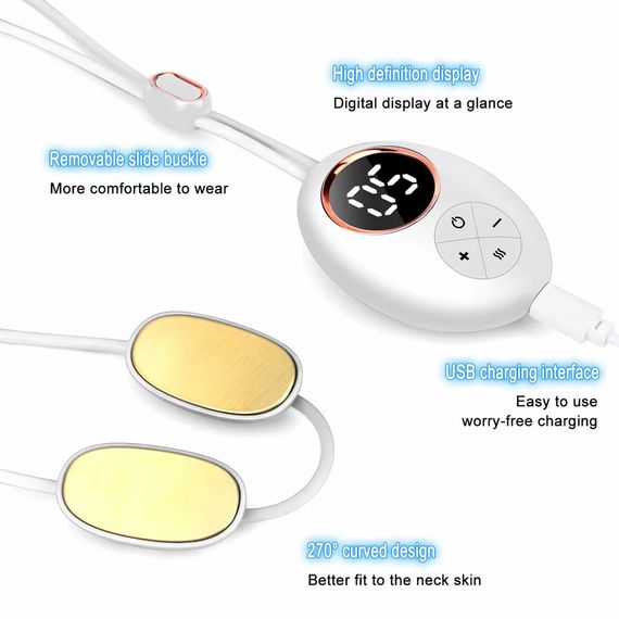 Універсальний масажер для імпульсного масажу шиї Neck Massager DZ-02 | Зображення 2