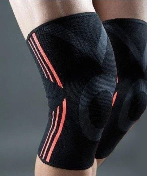 Наколінники Power System PS-6021 Knee Support Evo Black/Orange (пара) XL | Зображення 2