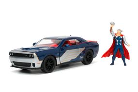 Машина металева Dodge Challenger Marvel Comics із фігуркою Тора
