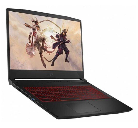 Игровой ноутбук MSI Katana GF66 11UE-021NEU / 15.6" (1920x1080) IPS / Intel Core i5-11400H (6 (12) ядер по 2.7 - 4.5 GHz) / 16 GB DDR4 / 512 GB SSD / nVidia GeForce RTX 3060, 6 GB GDDR6, 192-bit / WebCam б/у | Зображення 2