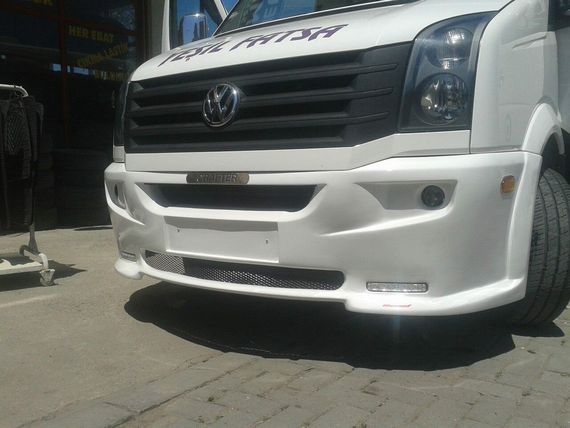 Передній бампер 2012-2024 (LED, під фарбування) для Volkswagen Crafter рр | Зображення 4
