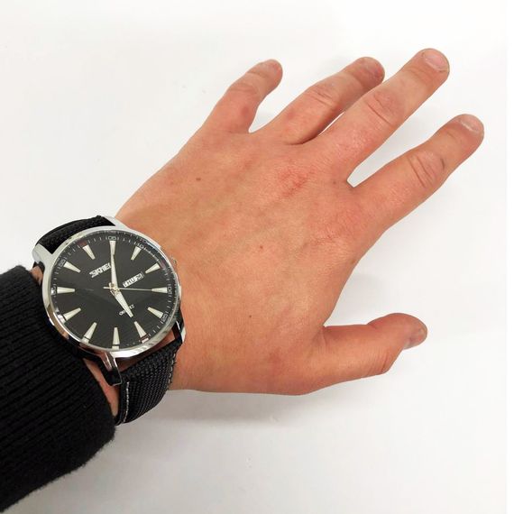 Классические мужские часы под костюм SKMEI, Наручные мужские часы стильные деловые CF-34 | Зображення 6