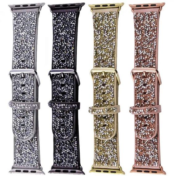 Ремінець Bling World Rock Diamond для Apple Watch 42/44/45mm