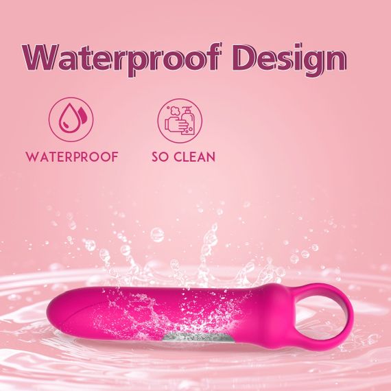 Мини-вибратор Every Night Toys Merry светло-розовый, 10 режимов вибрации sexstyle | Зображення 3