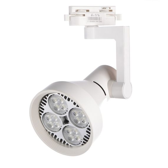 Светильник трековый поворотный под лампу KW-8 E27 WH | Зображення 4