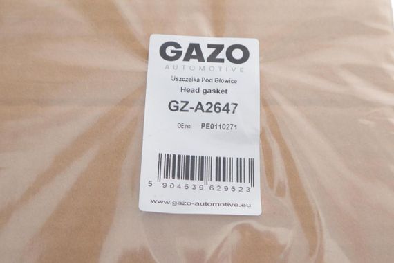 Прокладка ГБЦ Mazda 3 6 CX-5 2.0 11- 0.50mm  GZ-A2647 | Зображення 1