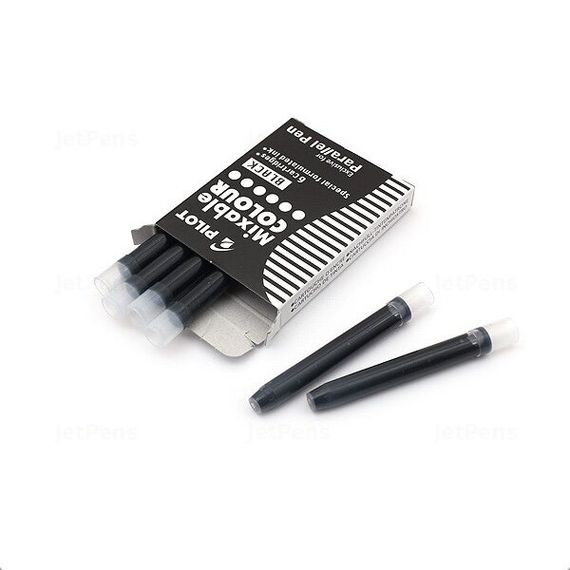Комплект картриджей Pilot IC-P3 6шт, черный