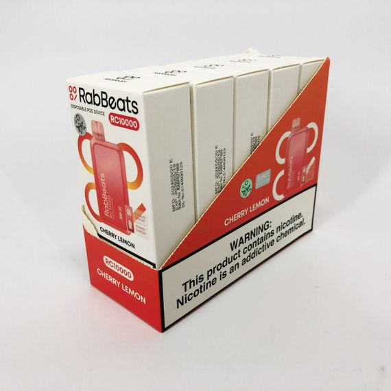 Elf Bar RabBeats RC10000 смак Вишня Лимон (Cherry Lemon) (ws95742-2) | Зображення 4