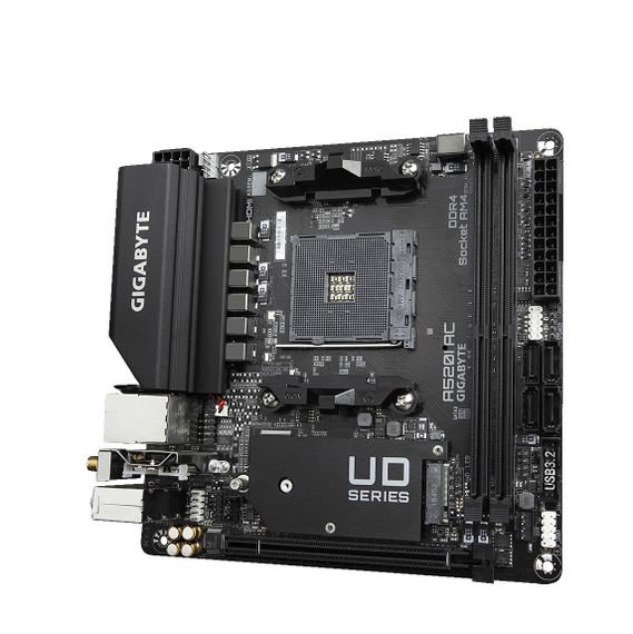 Материнська плата GIGABYTE A520I AC | Зображення 2