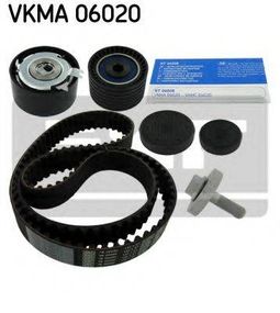 Комплект ременя ГРМ (Вир-во SKF) SKF VKMA06020 на RENAULT KANGOO Rapid (FC0/1_)