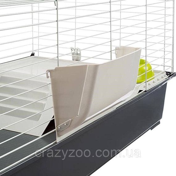 Клітка для кроликів та морських свинок Ferplast Rabbit 100 темно-сіра 95х57х46 см 57052370 | Зображення 6