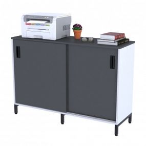 Тумба офисная Loft Design LS-1200-830 белая LS-1200-830 белая антрацит