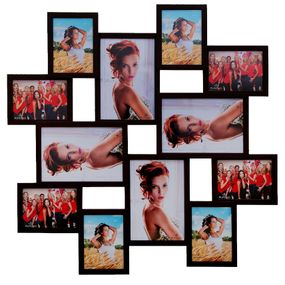 Мультирамка Mega-frame Black на 12 фото