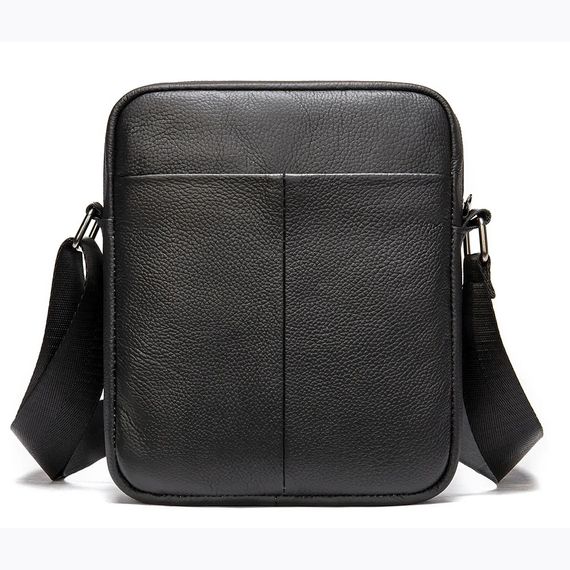 Чоловіча стьобана сумка через плече, Ділова сумка месенджер, Сумки-месенджери поштарки UB-37 | Зображення 5