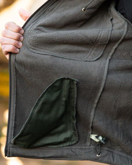 Міська тактична куртка MAXIMUS софтшел light grey ПП7983 | Зображення 8