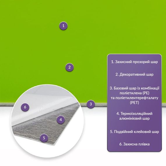 Самоклеюча стінова PET плитка 900*400*2mm (D) SW-00002254 | Зображення 1