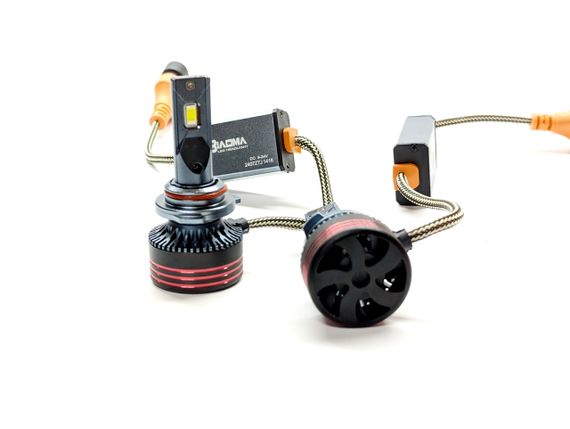 Комплект світлодіодних ламп M8 PRO HB3 9005 (P20d) 55W Canbus 6000K 12000Lm 12/24V | Зображення 3