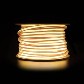Світлодіодна LED стрічка PROLUM™ СОВ 288 LED IP67 220V Series "S" Тепло-Білий (2800-3200K)