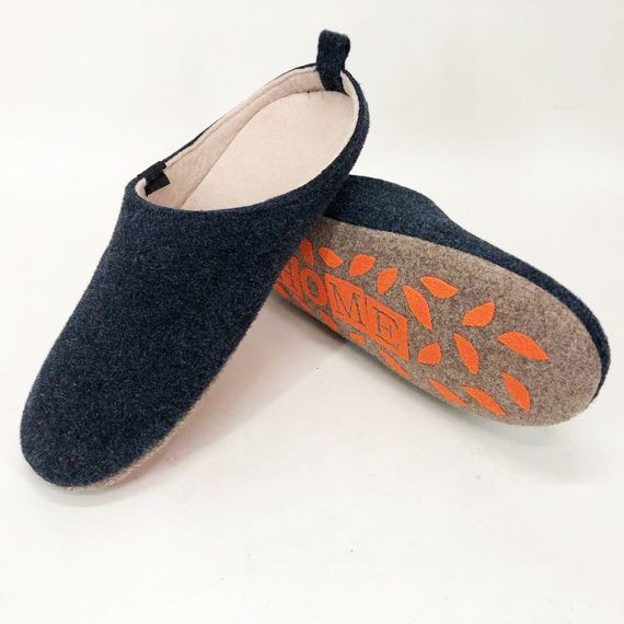 Тапочки жіночі домашні утеплені. Розмір 38, жіночі утеплені тапочки. Колір: синій | Зображення 5