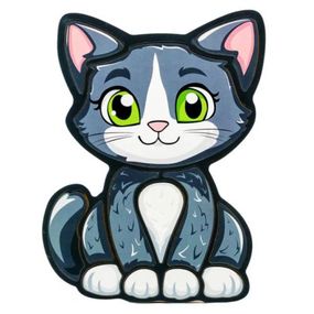 Пазл-складалка "Котик" 13 частин PuzzleOk