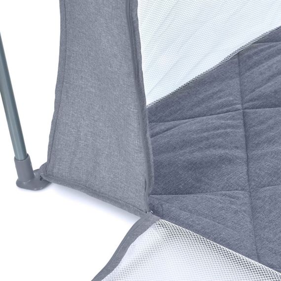 Детский манеж SWIFT 4 ME 1196 Gray 127х127х74,5 см | Зображення 5