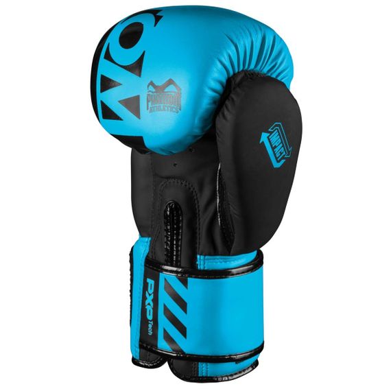 Боксерські рукавиці Phantom APEX Neon Blue 10 унцій (капа в подарунок) | Зображення 3