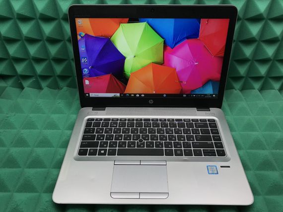 Ноутбук Б-клас HP EliteBook 840 G3 / 14" (1920x1080) IPS / Intel Core i5-6300U (2 (4) ядра по 2.4 - 3.0 GHz) / 8 GB DDR4 / 256 GB SSD / Intel HD Graphics 520 / WebCam / Fingerprint / DisplayPort б/в | Зображення 1