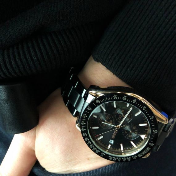 Стильные повседневные мужские кварцевые часы SKMEI, Эксклюзивные мужские часы для модного мужчины IT-40 | Зображення 5