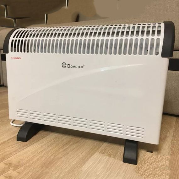 Конвектор Domotec MS-5904 з терморегулятором до 2000 Вт електричний обігрівач, Теплоконвектор | Зображення 5