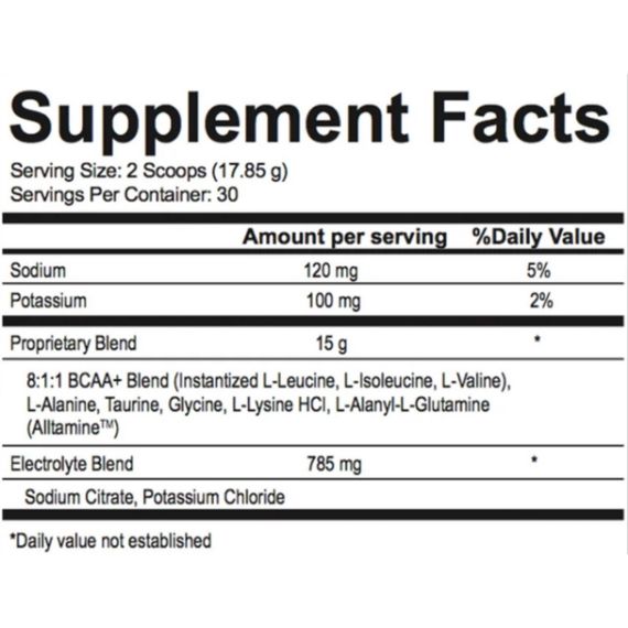 Амінокислота BCAA для спорту Modern Sports Nutrition BCAA+ 535 g /30 servings/ Strawberry Pineapple | Зображення 1