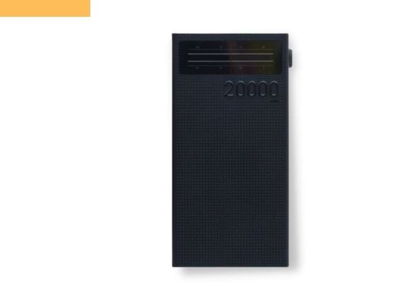 Павербанк зовнішній акумулятор XPRO RPP-102 20000 mAh з індикацією зарядки чорний (32607-01)