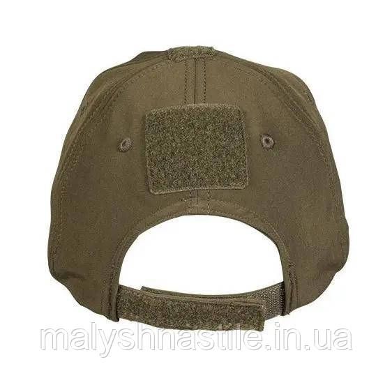 Бейсболка Mil-Tec SoftShell Baseball Cap - Olive 12317501 | Зображення 2