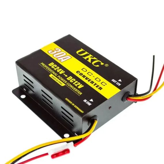 Перетворювач DC/DC 24v-12v 30A | Зображення 1