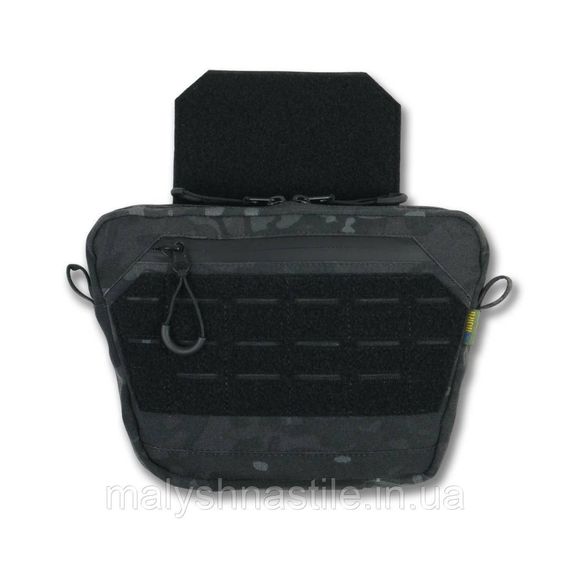 Сумка-напашник XL з балістичним пакетом 1 клас захисту Kiborg GU Сordura Dark Multicam | Зображення 1